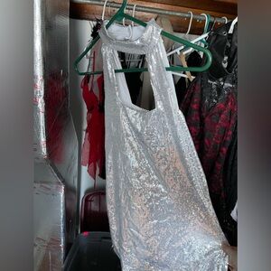 Sequin Dance Costume Dress AM